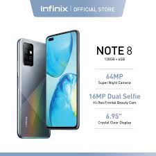 Infinix Note 8 (128+6GB) 64M Supernight ...