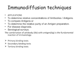 This was single linear diffusion, as for the purpose of the method only the antigen diffusion was of consequence. Immunodiffusion 130121011208 Phpapp01