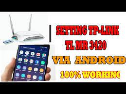 Cara memperkuat sinyal wifi tv untuk penguat sinya wifi tv ini biasanya tergantung pada antena yang di sekian sobat tutorial aplikasi, saya tutup cukup disini artikel tentang cara memperkuat sinyal wifi hp tv cara upgrade oppo neo 5 ke 4g. Cara Setting Tp Link Tl Wr 3420 3g I 4g Wireless N Router Via Hp Android Youtube