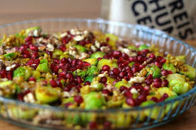 Rezept Fur Einkorn Mit Rosenkohl Und Granatapfel Rezept Rezepte Rosenkohl Gesundes Abendessen
