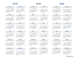 1 2 3 4 5 6 7 8 9 10 11 12 13 14 15 16 17 18 19 20 21 22 23 24 25 26 27 3 Year Calendar Pdf Di 2020
