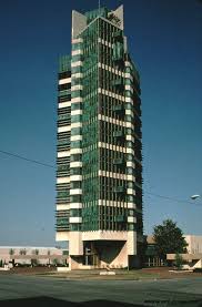 Price Tower In Bartlesville Oklahoma The Only Skyscraper That Got Built Designed By Frank Lloyd Wright Price Tower Amazing Buildings Frank Lloyd Wright