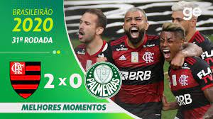 Flamengo 2 X 0 Palmeiras Melhores Momentos 31Âª Rodada Brasileirao 2020 Ge Globo Youtube