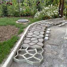 Paving walk maker mould garden pavement diy manually cement concrete brick mold. Pavement Mold Diy Plastic Path Maker Mold Manually Paving Cement Brick Molds The Stone Road Concrete Molds T Jardin En Beton Pavage De Jardin Decoration Jardin