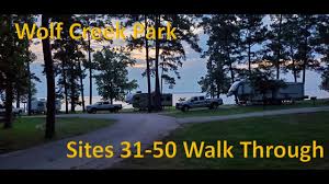 Wolf creek resort park is located on beautiful lake cumberland in russell springs, kentucky. Wolf Creek Park Walk Through Sites 31 50 Youtube