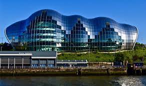 Gateshead is the home of the baltic centre for contemporary art (opened 2002) and the site of the gateshead millennium bridge (2001), a tilting bridge for pedestrians and bicyclists in the shape of two intersecting parabolas. The Sage Gateshead Northern Innovation Newcastle University