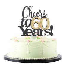 Win the heart of a woman by gifting her this tiny jewellery topped birthday cake. High Quaity Lveud Black Font Golden Numbers Cheers To 60 Years Happy Birthday Cake Topper Wedding Anniversary Birthday Party Decorations 60th Toys Games Store Sale Outlet Staging Elektroheizung Com