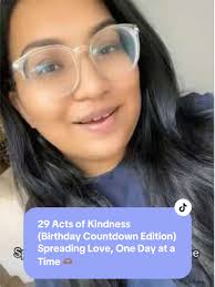 29 Acts of Kindness: Countdown to My Birthday