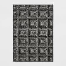Black And White Chevron Outdoor Rug Diamond Pixel Outdoor Rug Black Project 62 Target In 2020 Target Outdoor Rugs Outdoor Rugs Rugs