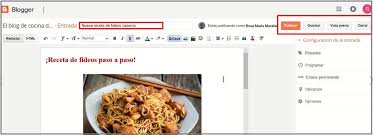Crear pagina web o blog de películas parte 1: Como Crear Una Entrada En Un Blog De Blogger Mayores Conectados
