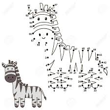 Geh auf google bilder und ziehe das bild in das fenster. Verbinden Sie Die Punkte Die Ein Niedliches Zebra Zu Zeichnen Und Sie Farben Bildungs Zahlen Und Farbung Spiel Fur Kinder Vektor Illustration Lizenzfrei Nutzbare Vektorgrafiken Clip Arts Illustrationen Image 66400365