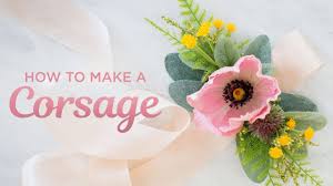 A lasting reminder of your lifelong commitment. How To Make A Corsage Youtube