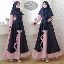 Maybe you would like to learn more about one of these? Perpaduan Gamis Warna Biru Dongker Gamis Kombinasi