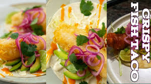 Rachael ray beer battered fish tacos. Mexicancuisine Jhinuk Shansel The Unlimited Crispest Beer Battered Fish Tacos Youtube