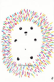 Makkelijk na tekenen / 19 uniek bff tekenen : Fun Little Rainbow Hedgehog Art Print Drawing For Sale Hedgehog Art Hedgehog Illustration Art Prints
