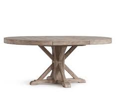 Benchwright Round Pedestal Extending Dining Table Rustic Mahogany Round Pedestal Dining Dining Table Oval Table Dining