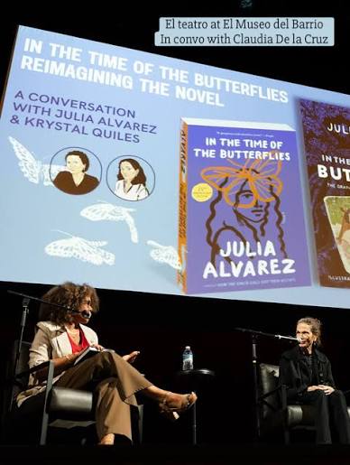 Reflecting on launching 🦋IN THE TIME OF THE BUTTERFLIES🦋 this past  September. My gratitude goes out to everyone who made this book possible  and who came out to celebrate this story~Viva las