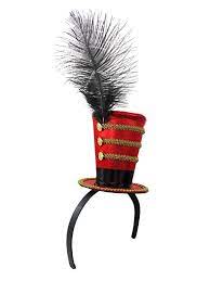 Circus Ringmaster Hat Facil De Hacerlo En Casa Mini Top Hat Nutcracker Costumes Mini Headband