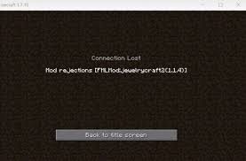 With forge servers, it's necessary for the client to have exactly the same mods installed in order to . 1 7 10 Forge Mod Rejection Support Bug Reports Forge Forums