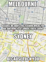 Having A Definite Opinion Over Which Is Better Sydney Or Melbourne Melbourne Vs Sydney Australia Funny Australia Quote