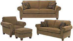 Broyhill Furniture Travis Walnut Chenille Fabric 4 Piece Living Room Set Bro 7004 7q 8994 4 Piece Living Room Set Living Room Sets 3 Piece Living Room Set