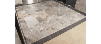 Running bond layouts (like those used with brick walls) involve offset rows or columns of tiles, usually with a 2:1 length to edge ratio. Silver Travertine Honed Square Pattern Wall And Floor Tile Ttphiltrv1212hf