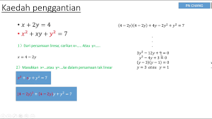 Matematik Tambahan Tingkatan 4 Bab 3 Bhgn 2 3 2 Kaedah Otosection