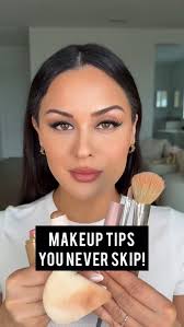 Makeup tips you should never skip! These small steps make a huge  difference. What’s your go-to tip?, Ib: @juuujubee1 , Bronzer stick  @rarebeauty , Cream Blush @rhode , Concealer @dominiquecosmetics , ...