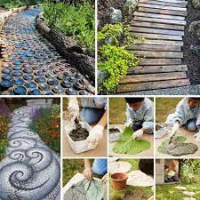 50 walkway ideas to install by yourself cheaply 1. 25 Lovely Diy Garden Pathway Ideas Amazing Diy Interior Home Design