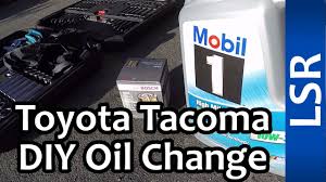 Once you have the oil in, make sure you put. 1998 Toyota Tacoma Oil Change Youtube