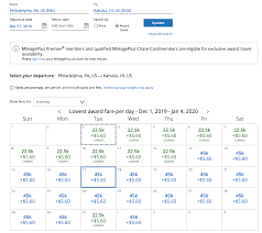 comprehensive mileage plus award travel chart united miles