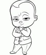 Print or color online boss baby coloring pages for free. The Boss Baby Online Coloring