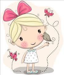 Cute Cartoon Girls Design Vector 07 Filles De Bande Dessinee Cartoon Mignon Dessins Mignons