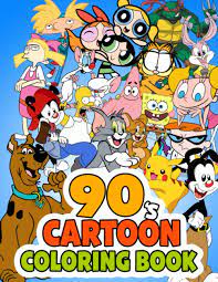 Alice in wonderland coloring pages. 90 S Cartoon Coloring Book A Flawless Coloring Book For Kids With Unique Images Of 90 S Cartoon To Kick Back And Have Fun Sarah Vollmer 9798562256089 Amazon Com Books