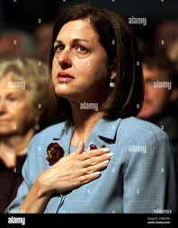 Julie Jacobson, wife of U.S. Ambassador to Canada David Jacobson, takes  part in a memorial ceremony Sunday, September 11, 2011, in Gander, NL to  mark the tenth anniversary of Sept. 11th terrorist