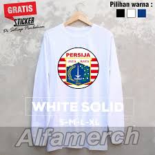 Dengan berbagai aplikasi yang dibuat khusus untuk desain. Baju Kaos Lengan Panjang Persija Jakarta Simple Keren New Design Shopee Indonesia