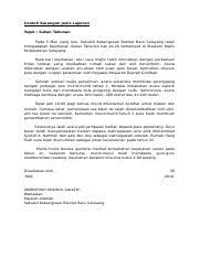 Andaikan bahawa anda telah terpilih untuk menyampaikan syarahan bagi mewakili kelas anda. Karangan 2 Docx Contoh Karangan Jenis Laporan Tajuk Sukan Tahunan Pada 5 Mac Yang Lalu Sekolah Kebangsaan Bandar Baru Selayang Telah Mengadakan Course Hero
