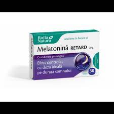 Melatonina Retard Cu Efect Prelungit Pe Toata Durata Somnului 5mg 30cp Rotta Natura