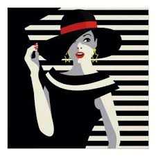 Fashion Poster Zazzle Com In 2020 Pop Art Art Canvas Art Painting