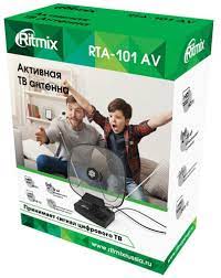 Комнатная DVB-T2 антенна Ritmix RTA-101 AV — купить в интернет-магазине по  низкой цене на Яндекс Маркете
