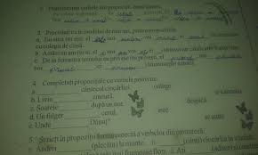 Check spelling or type a new query. CompletaÈ›i PropoziÈ›iile Cu Verbele Potrivite Ex 4 Ajutatima Va Rog Frumos Azi Brainly Ro