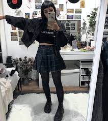 Follow Altgirl Alternative Style Grunge Style Gothic Style Grunge Girl Grunge Outfits Alternative Girl Alternati Topshop Tops Saia Xadrez Roupas Vanguardistas