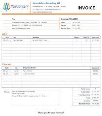 Individual Invoice Format - Invoice Template