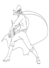 12 Disegni Di Zorro Da Colorare Pianetabambiniit