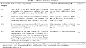 Histamine Histamine Receptors And Antihistamines New Concepts