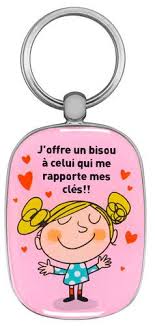 Porte Cles Bisous