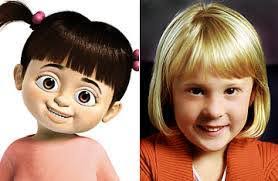 Random fact I just learned. Currently watching Monsters Inc. The voice of  Boo is done by Mary Gibbs in 2001 when they made the movie. The same  recordings of Boos laughs, screams,