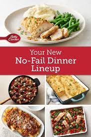 Your New No Fail Dinner Lineup Betty Crocker Recipes Cooking Recipes Jamaican Recipes