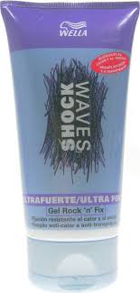 Wella gel strong hold unisex hair styling products. Wella Shockwave Ultra Forte Gel Rock N Fix Gel Hair 150 Ml Vmd Parfumerie Drogerie