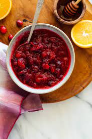 Naturally Sweetened Cranberry Sauce Cookie And Kate Recipe Cranberry Sauce Cranberry Sauce Recipe Vegetarian Thanksgiving
